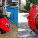 Vespa With One Wheel1