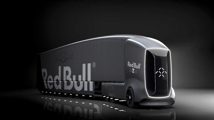 Faraday Future Futuristic Autonomous Semi Truck Concept